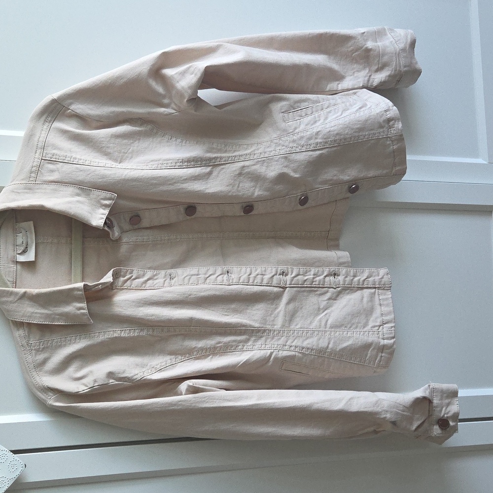 Women's Cream Jean Jacket